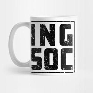 INGSOC: Faded Glory (black) Mug